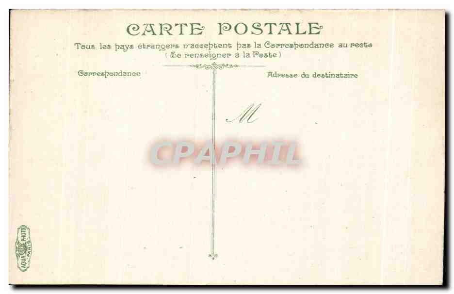 CPA Nantes Le Chateau La Cathedrale — Verso