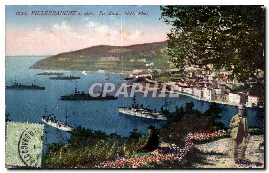 CPA Villefranche mer La Rade