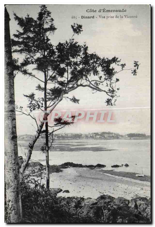 Côte d'Émeraude - Dinard - Vue prise de la Viconté