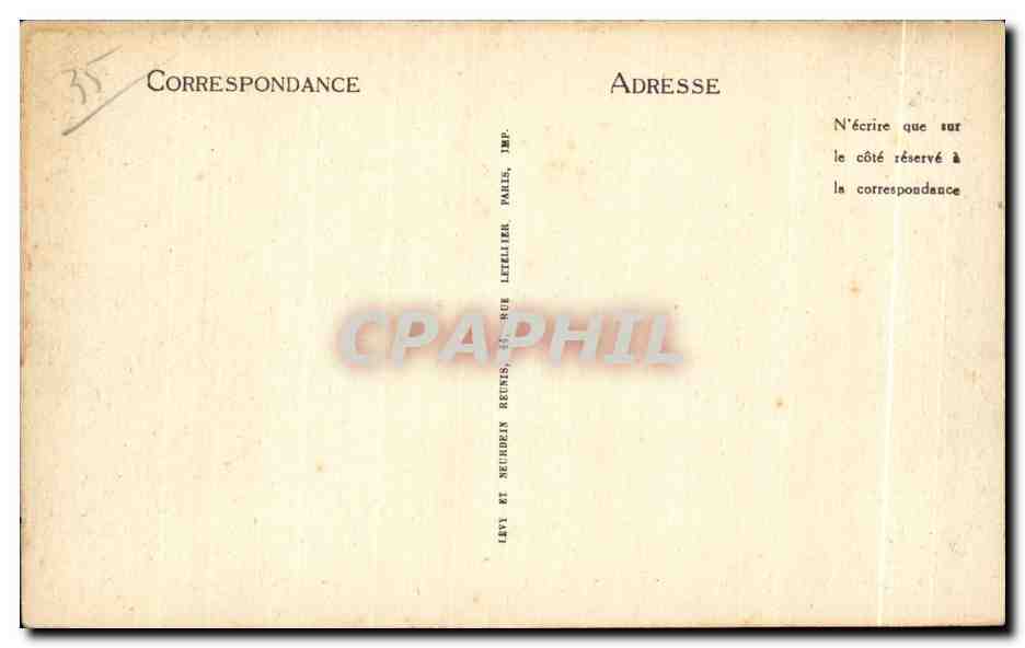 Dinard — Effet de lune à la Pointe de la Malouine — LL — Reverso