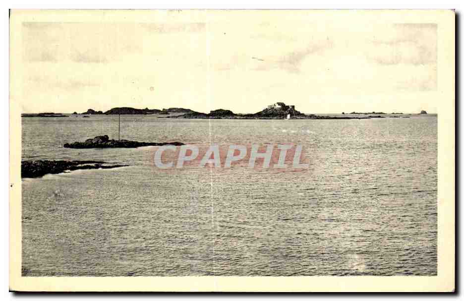 St-Enogat — Vue sur la Rade de St-Malo — 1ère Atte Photomécanique, Paris