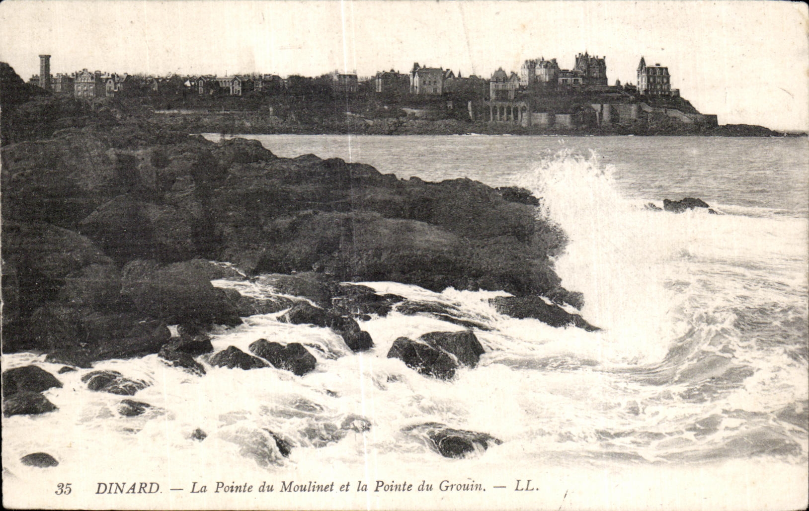 CPA Dinard La Pointe du Moulinet et la Poinet du Grouin