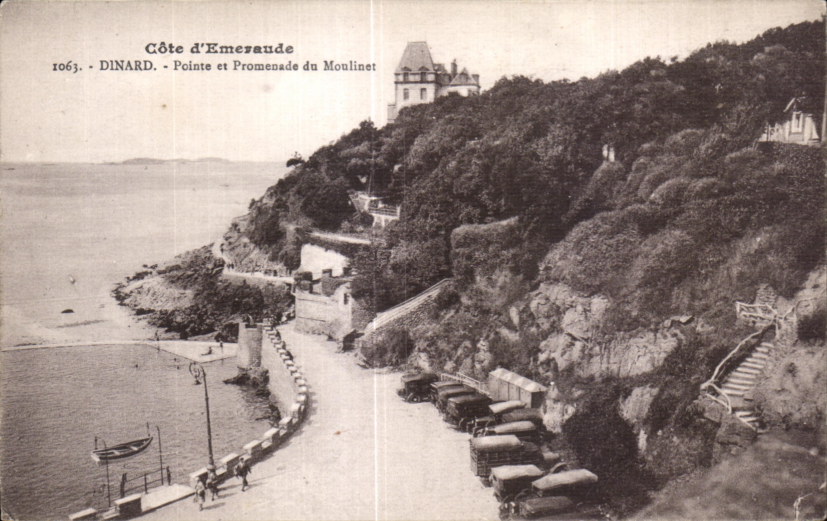 Côte d'Émeraude - Pointe et Promenade du Moulinet - DINARD - 1063