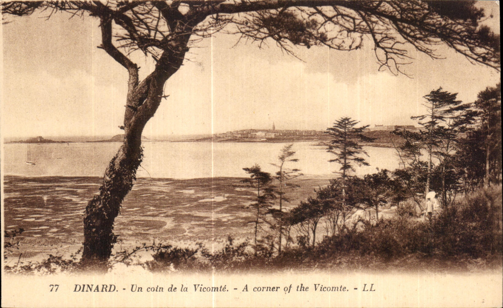 Dinard — Un coin de la Vicomté — LL