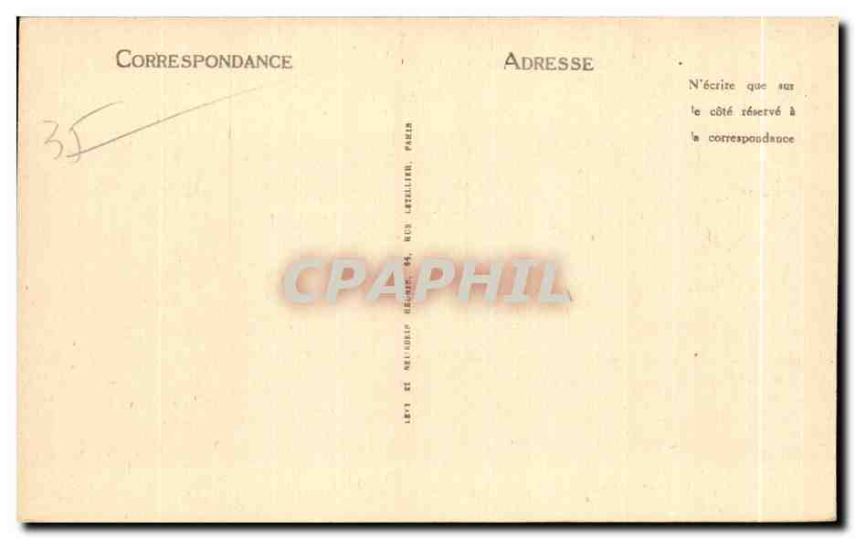 Dinard — Un coin de la Vicomté — LL — Verso