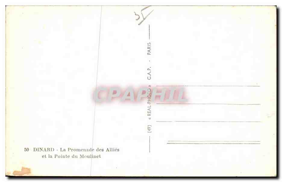 Dinard — La Promenade des Alliés et la Pointe du Moulinet — C.A.P. Paris — Reverso