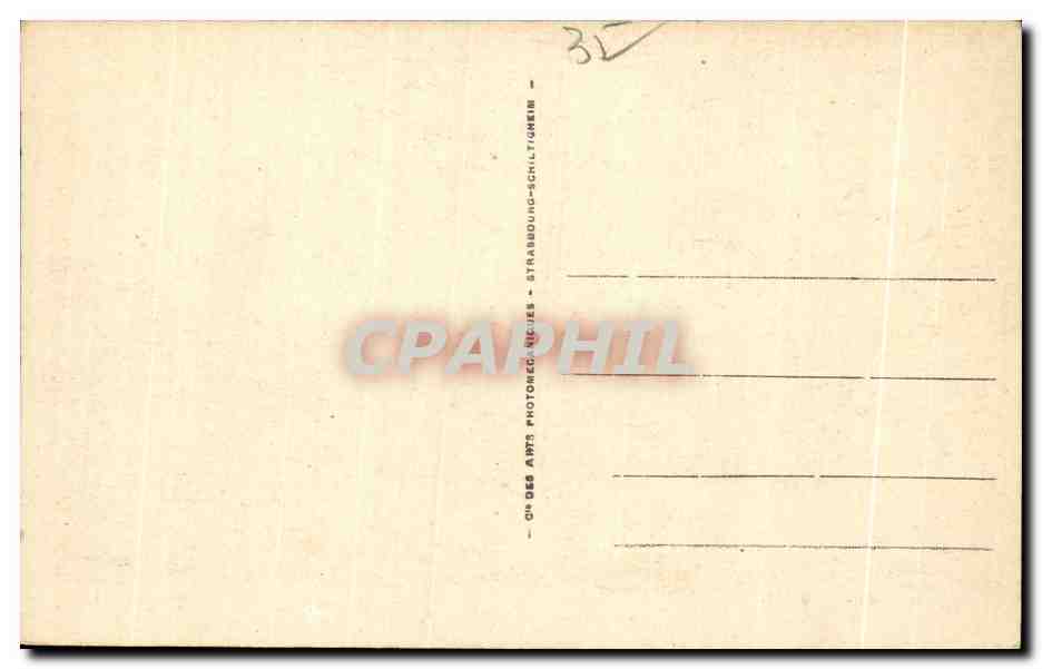 CPA Dinard la Promenade des Ailies — Verso