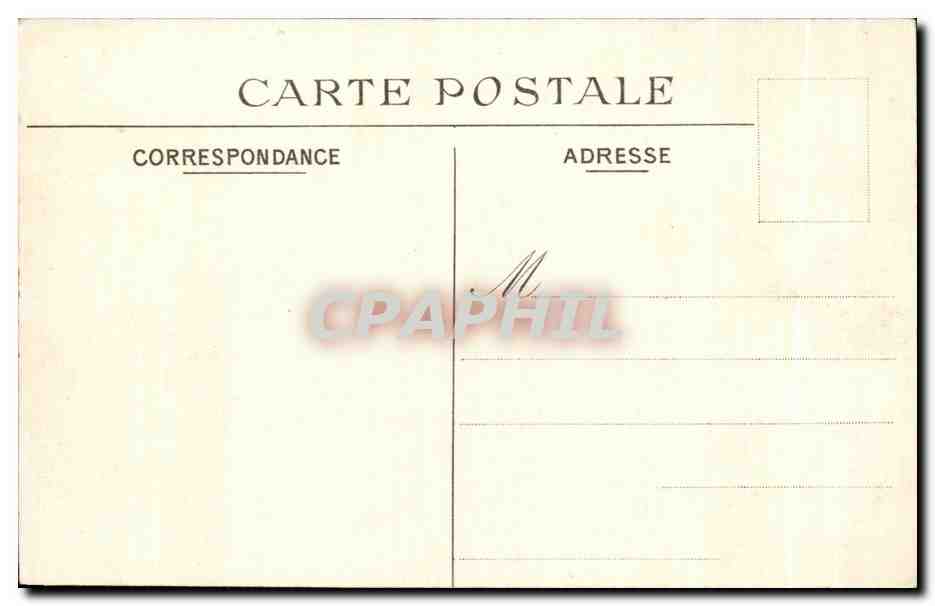 Bligny - La Ferme — vue d'une allée bordée d'arbres nus avec une bâtisse en arrière-plan — éditeur C.A.B. — Back