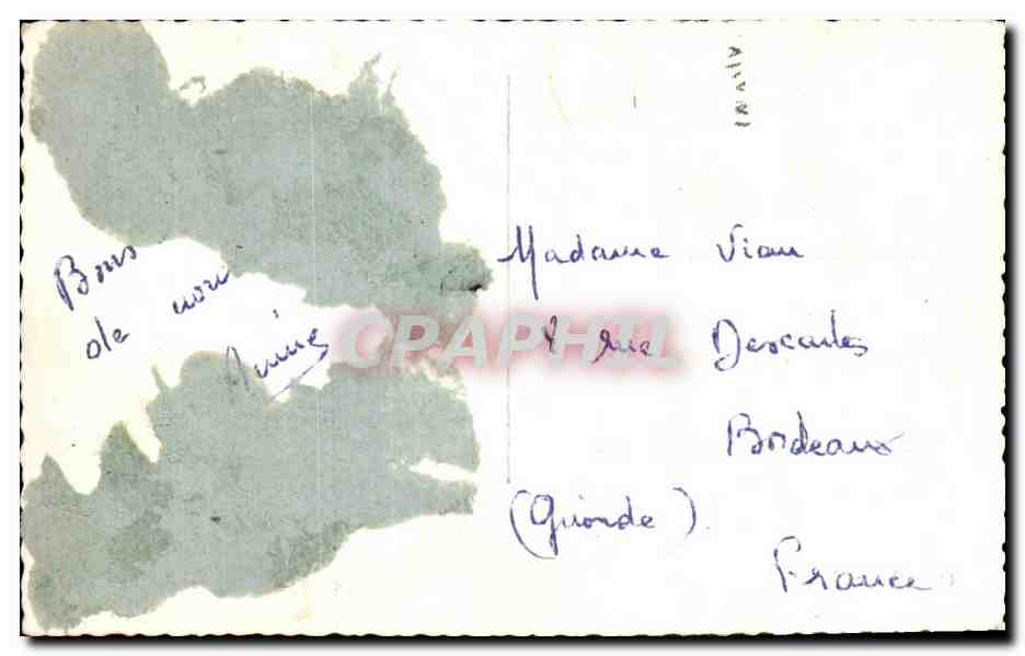 CPA San Sebastian Ensanche del Barrio de Gros — Back