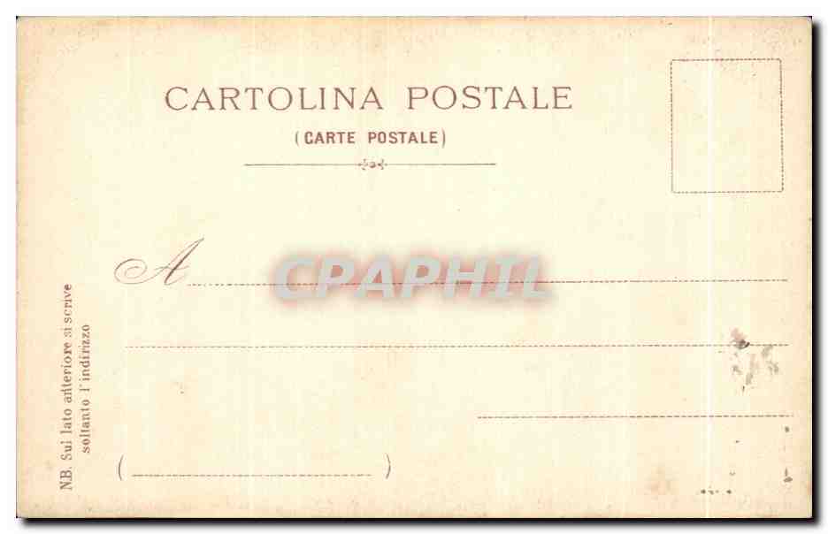 CPA Venezia Jsola di S Giorgio bal Molo — Rückseite