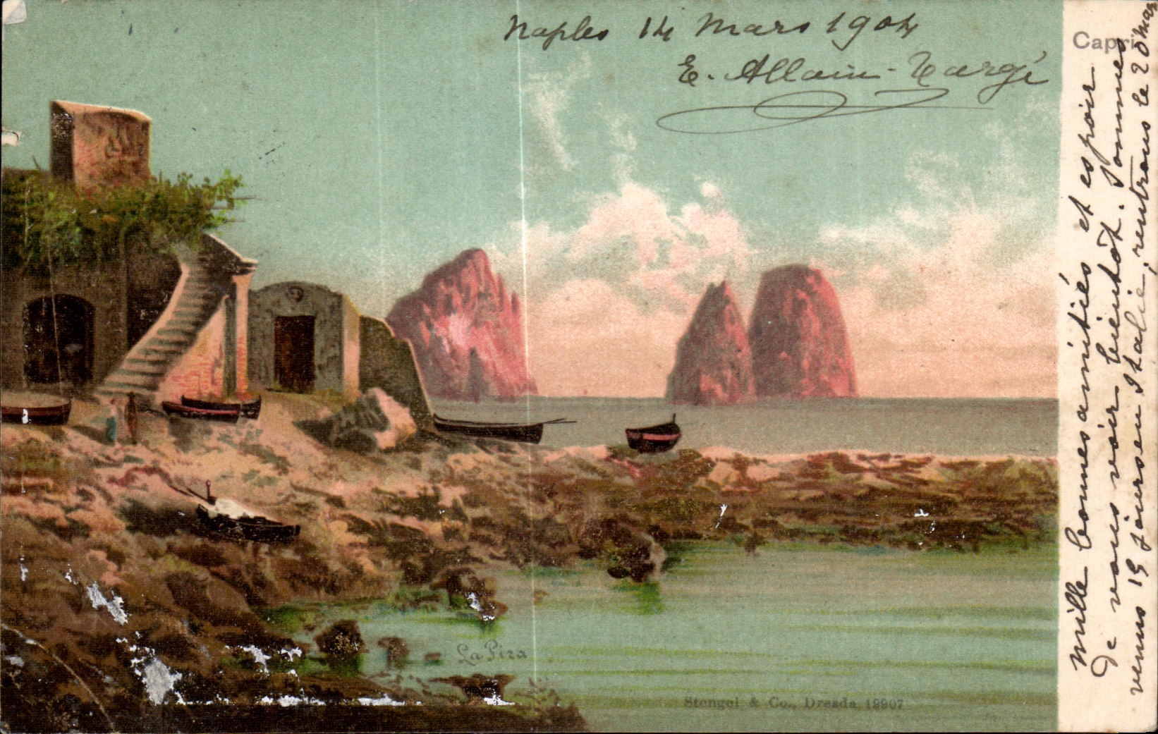 CPA La Piza Italie Italia 