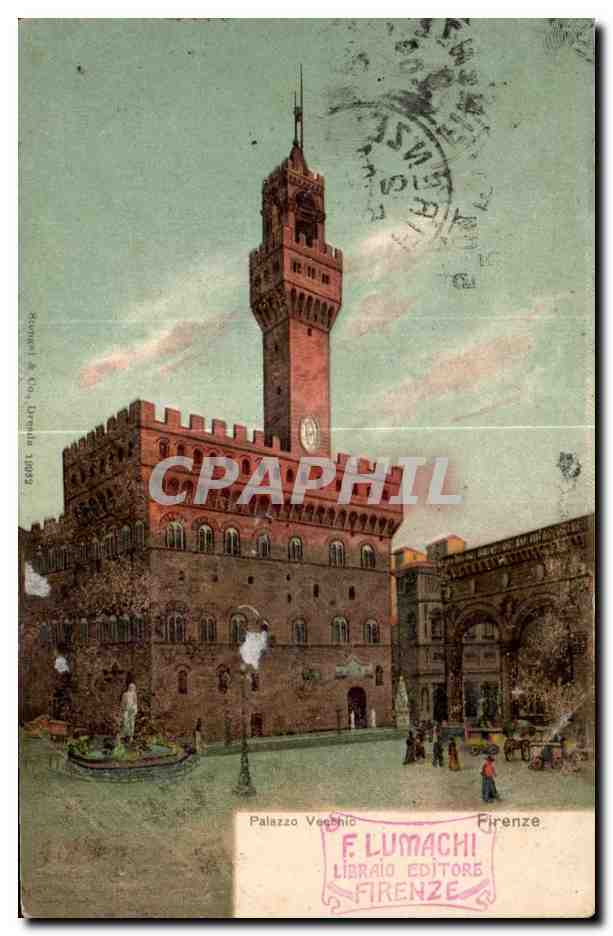 CPA Palazzo Vecchio Firenze