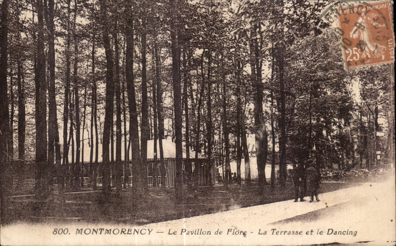 CPA Montmorency La Pavillon de Flone La Terrasse et le Dancing