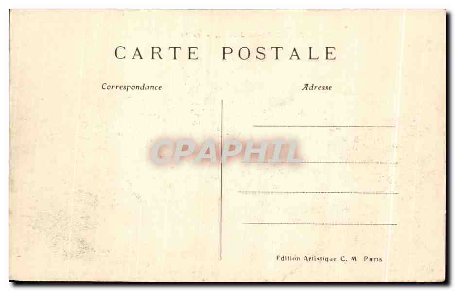 MANTES-la-JOLIE — Le Vieux Pont de Limay — C. M. n°121 — Rückseite