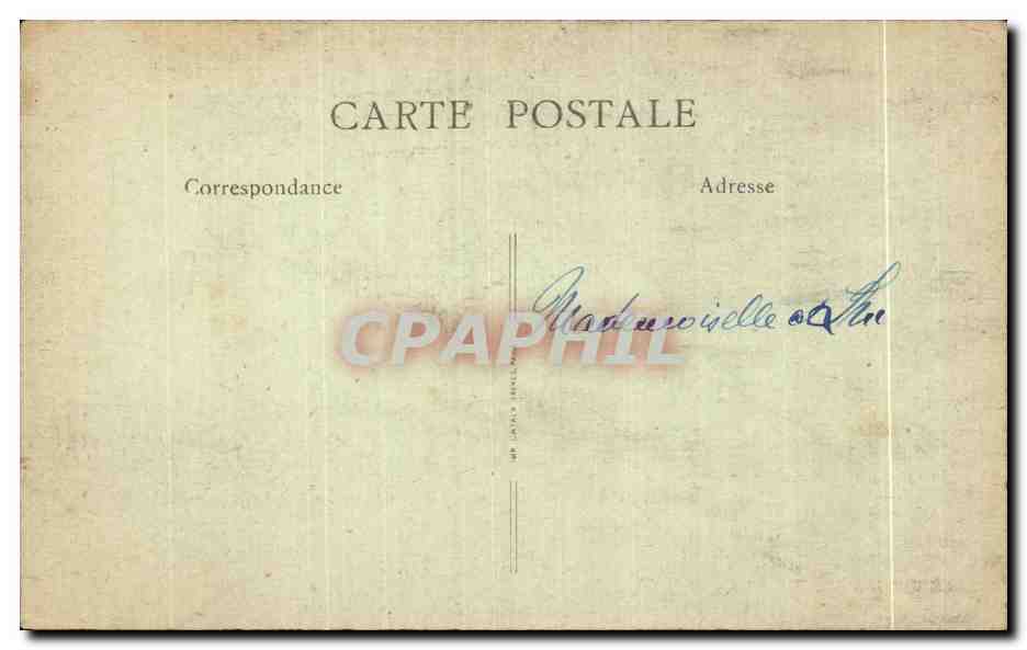 CPA Les Vosges Illustrees Plombieres les Bains Le Casino — Rückseite