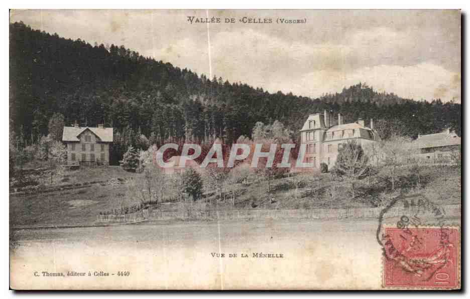 CPA Vallee de Celles (Vosges) Vue de la Menelle 