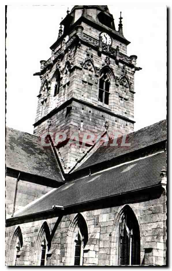 Église de Villedieu-les-Poêles — Le clocher — Cliché R. Simon à Villedieu