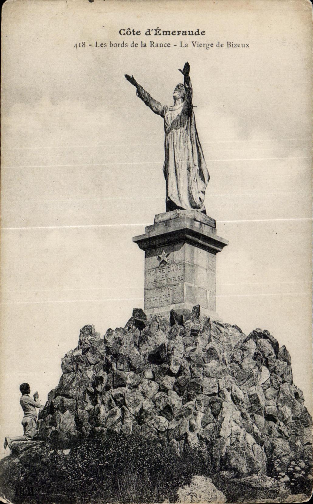 Côte d'Émeraude — Les bords de la Rance — La Vierge de Bizeux — éditeur NORD-ÉDITEUR