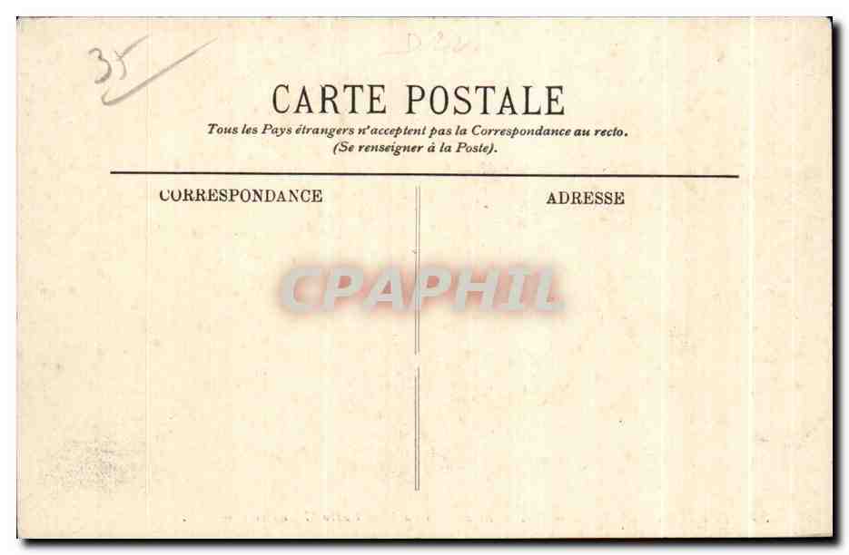 Les Bords de la Rance — Le Sommet du Mont Garro (72 mètres) — LL. — Verso