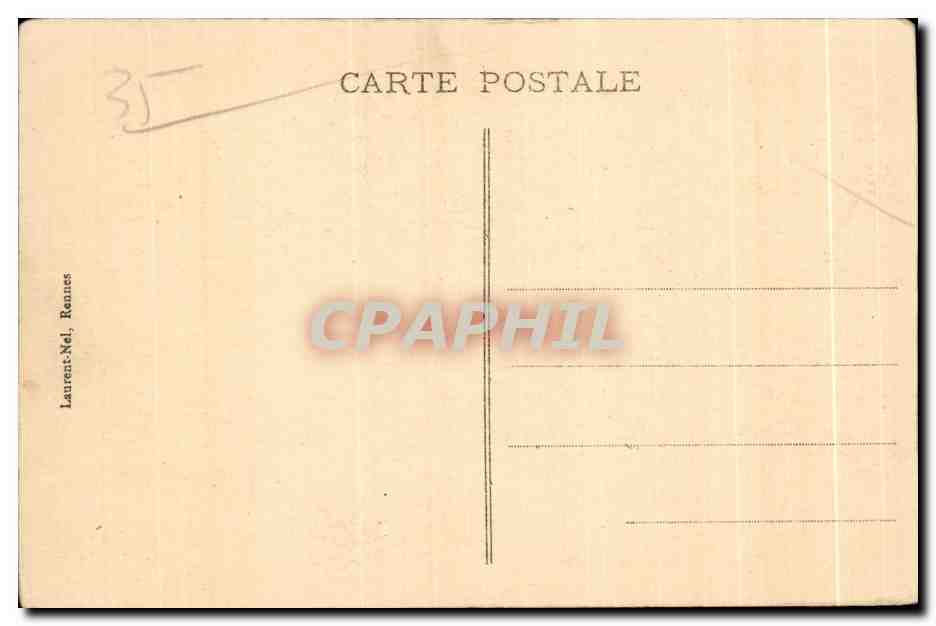 Côte d'Émeraude — Les Bords de la Rance — Le Château Vert, Château — Verso