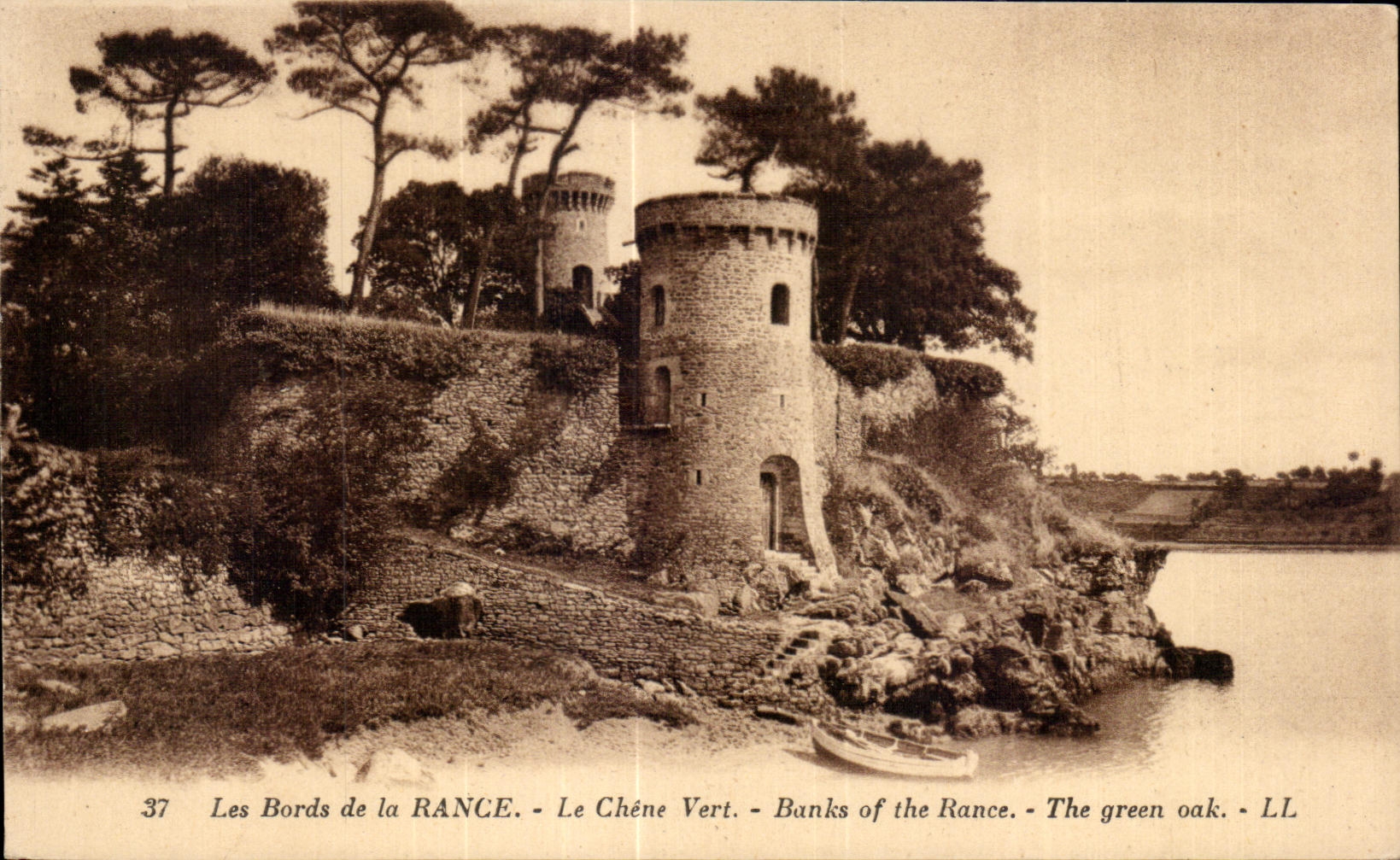 Les Bords de la RANCE — Le Chêne Vert — LL