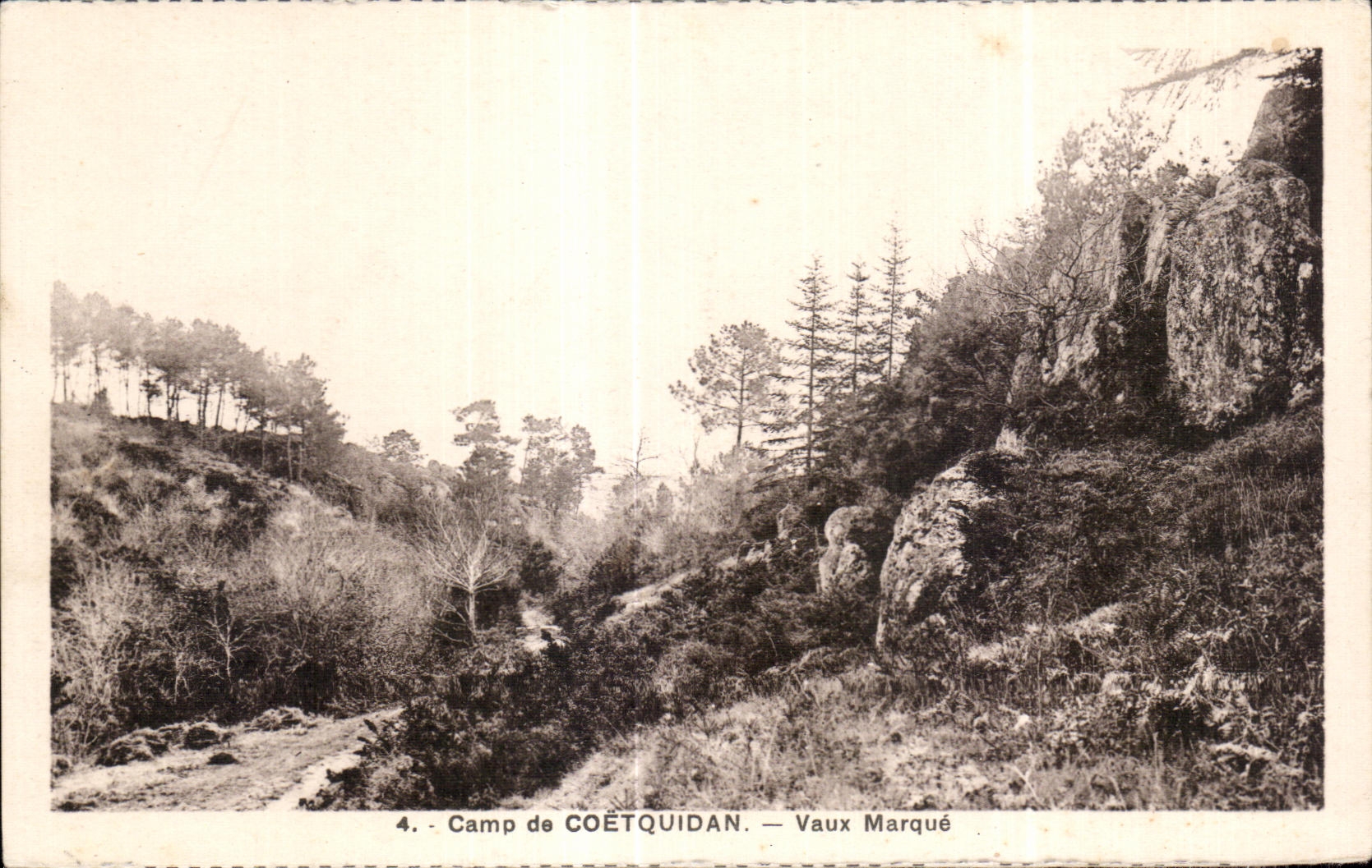 Camp de Coëtquidan — Vaux Marqué — Bertaux, Phot. Bellevue-Coëtquidan