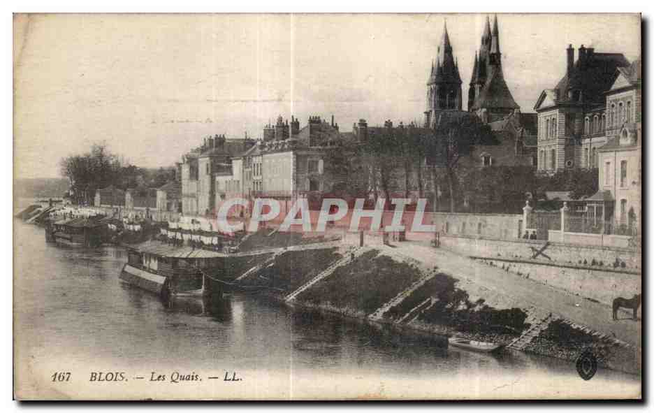 CPA Blois Les Quais