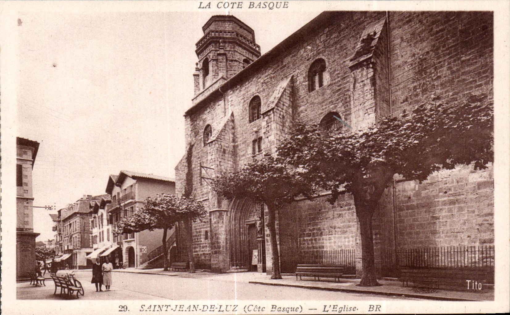 Saint-Jean-de-Luz (Côte Basque) — L'Église — Tito