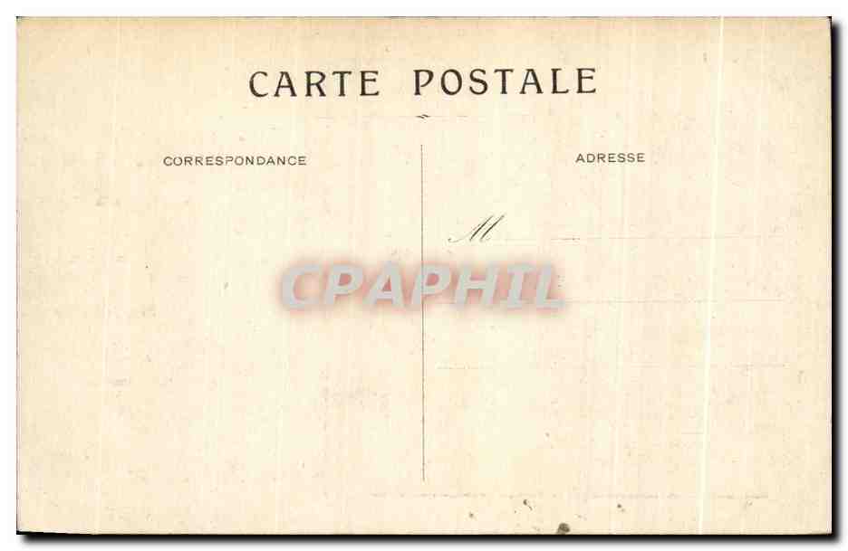 CPA Bidart Hopital benevole — Rückseite