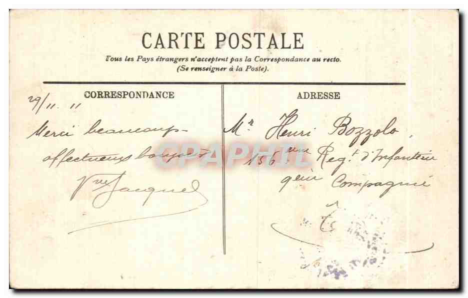 CPA Belfort Le Fort Hatry Militaria  — Rückseite