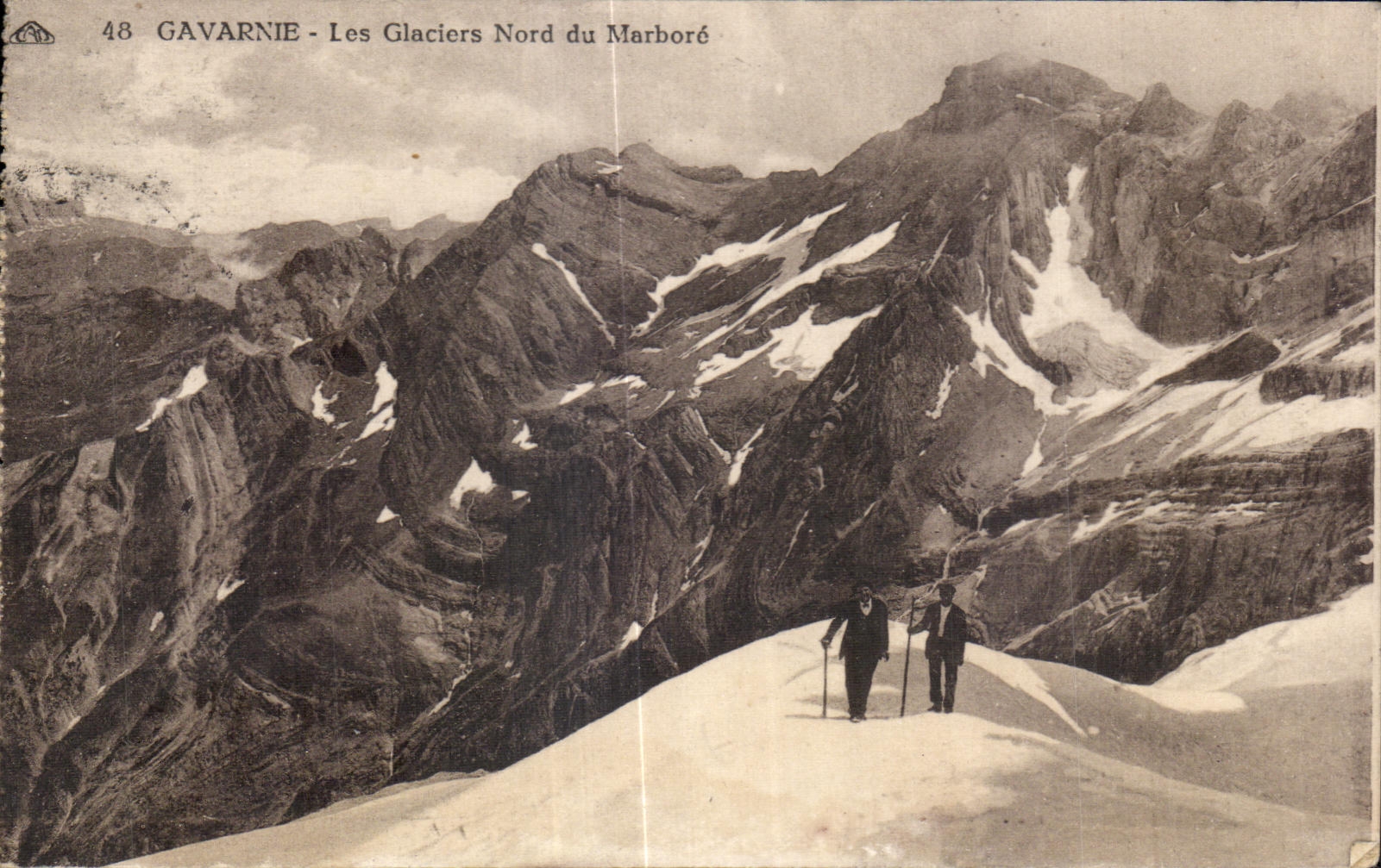 Gavarnie - Les Glaciers Nord du Marboré — Éditeur non identifié, n° 48