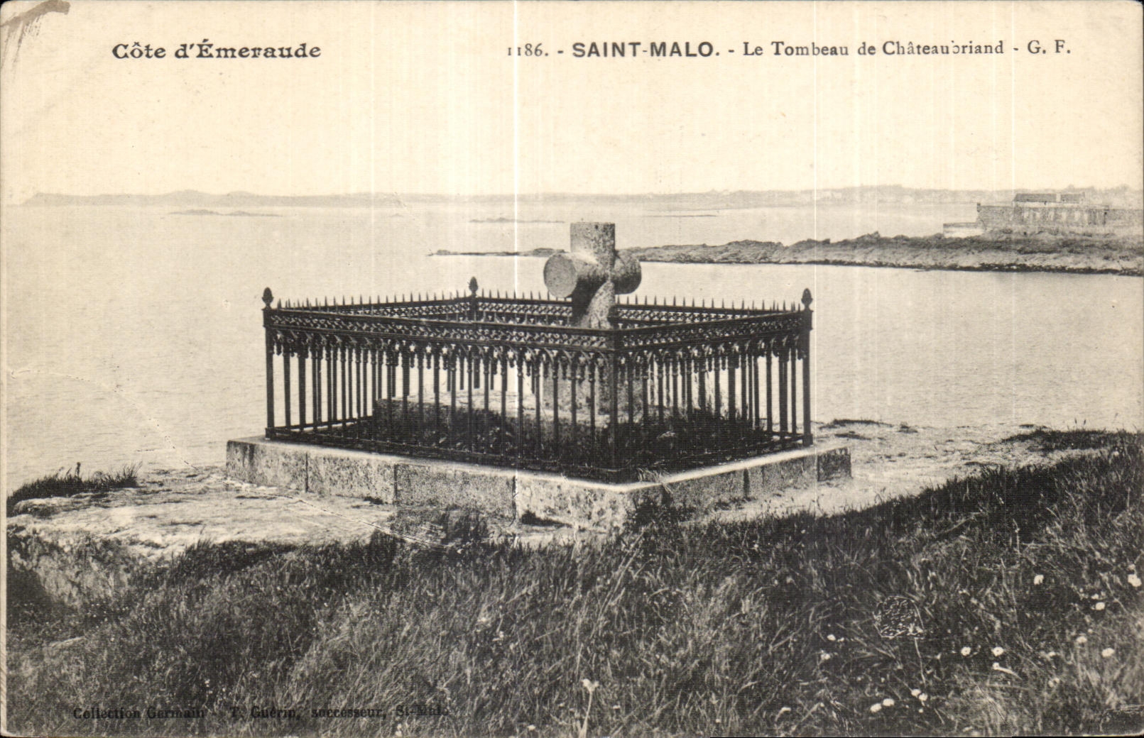Saint-Malo - La Tumba de Châteaubriand - G.F. - Côte d'Émeraude
