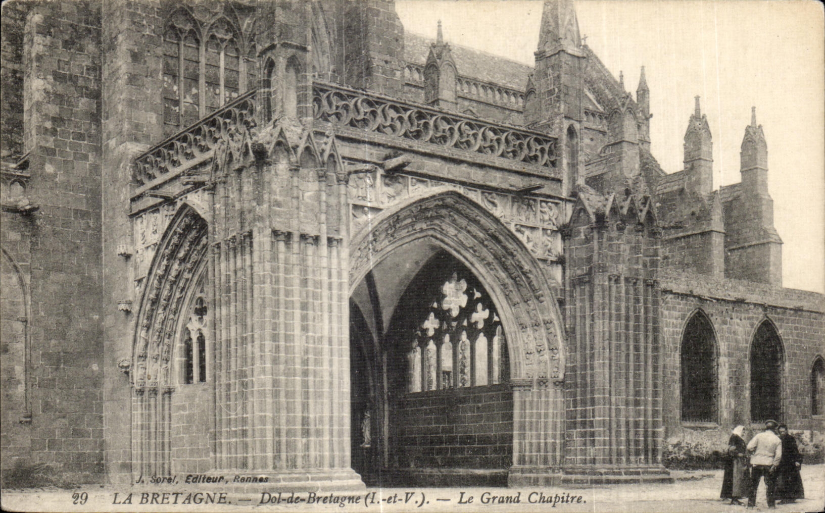 Dol-de-Bretagne (Il-et-V.) — Le Grand Chapitre — J. Sorel, Editeur, Rennes
