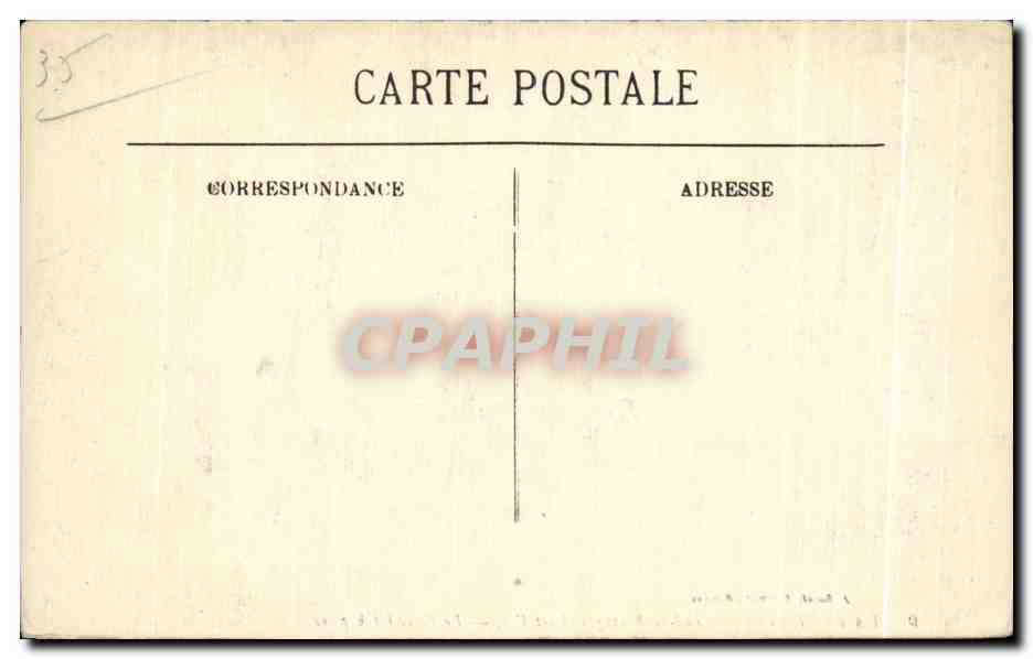 Dol-de-Bretagne (Il-et-V.) — Le Grand Chapitre — J. Sorel, Editeur, Rennes — Rückseite