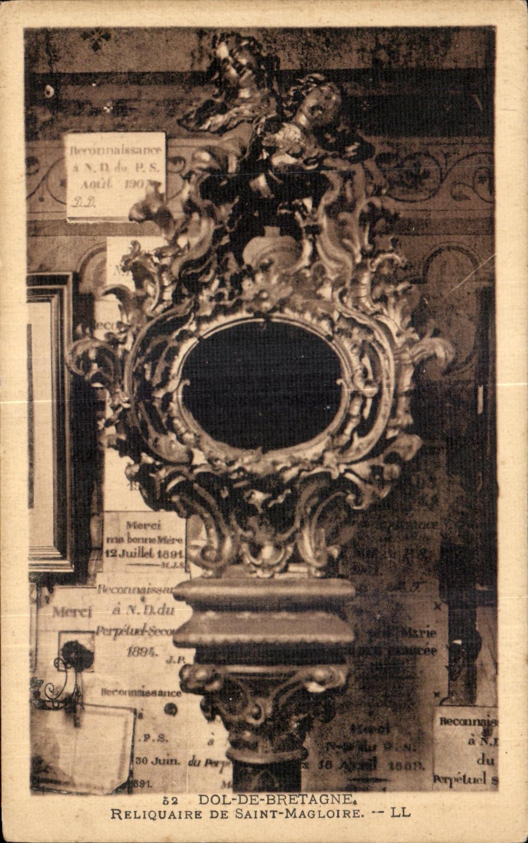 Dol-de-Bretagne — Reliquaire de Saint-Magloire — LL