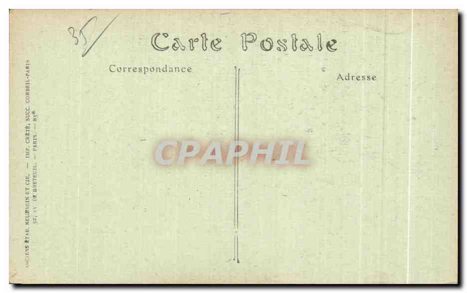 Cathédrale de Dol (Ille-et-Vilaine) — La Nef (XIIe siècle) — ND Phot. — Reverso
