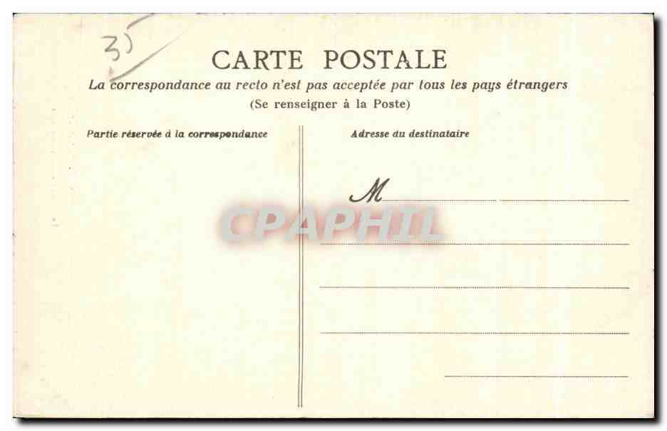 CPA Dol de bretagne Le Porche de la Cathedrale — Verso