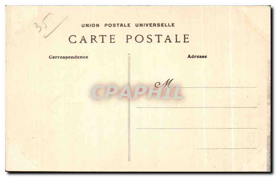 Côte d'Émeraude — Vue prise du Casino — Collection GERMAIN fils aine, Saint-Malo — Verso