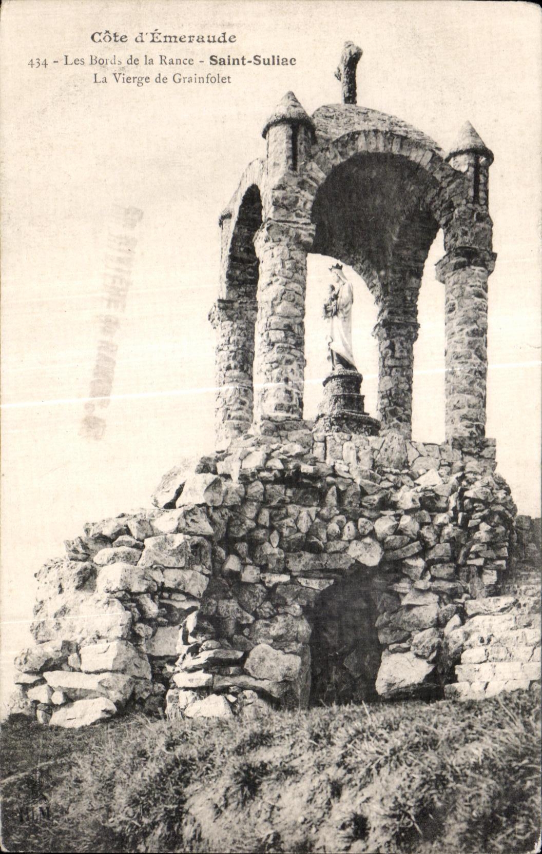 Côte d'Émeraude — Les Bords de la Rance - Saint-Suliac — La Vierge de Grainfolet — n° 434