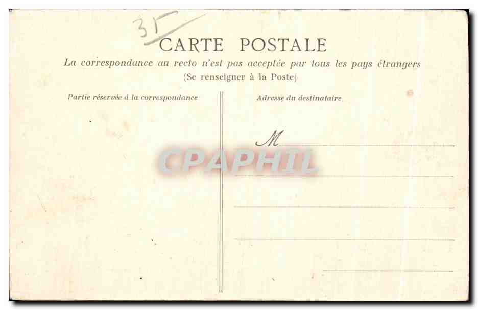 Côte d'Émeraude — Les Bords de la Rance - Saint-Suliac — La Vierge de Grainfolet — n° 434 — Verso