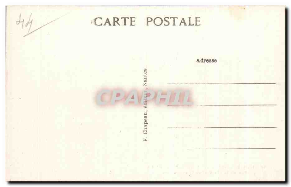 CPA Ste Marguerite de Pornichet Vue de la Plage Prise sous les Pins — Verso
