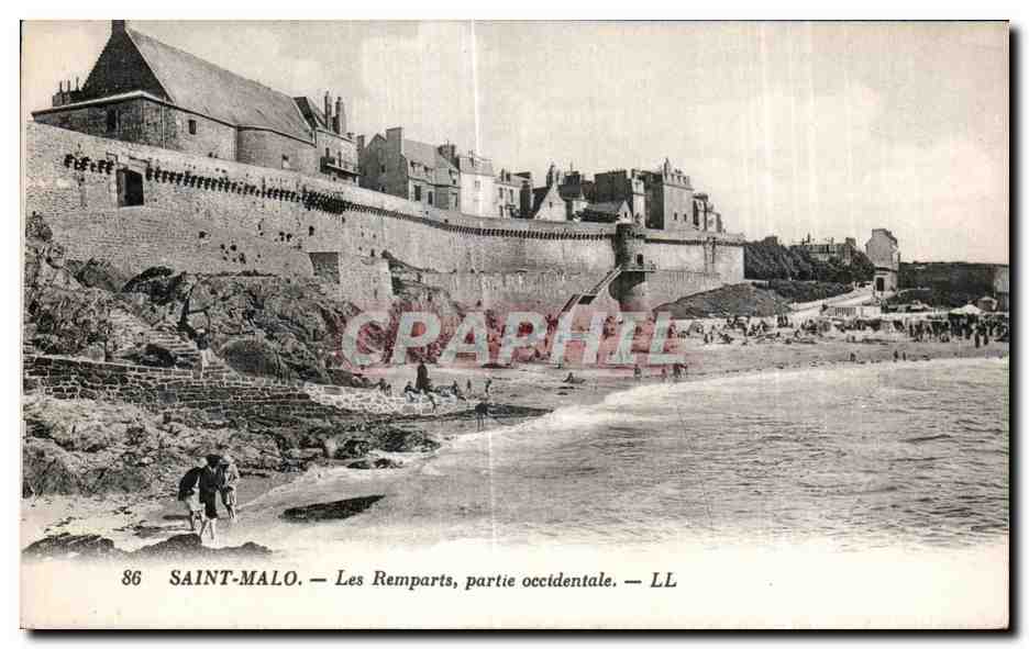 Saint-Malo — I Muri, parte occidentale — LL