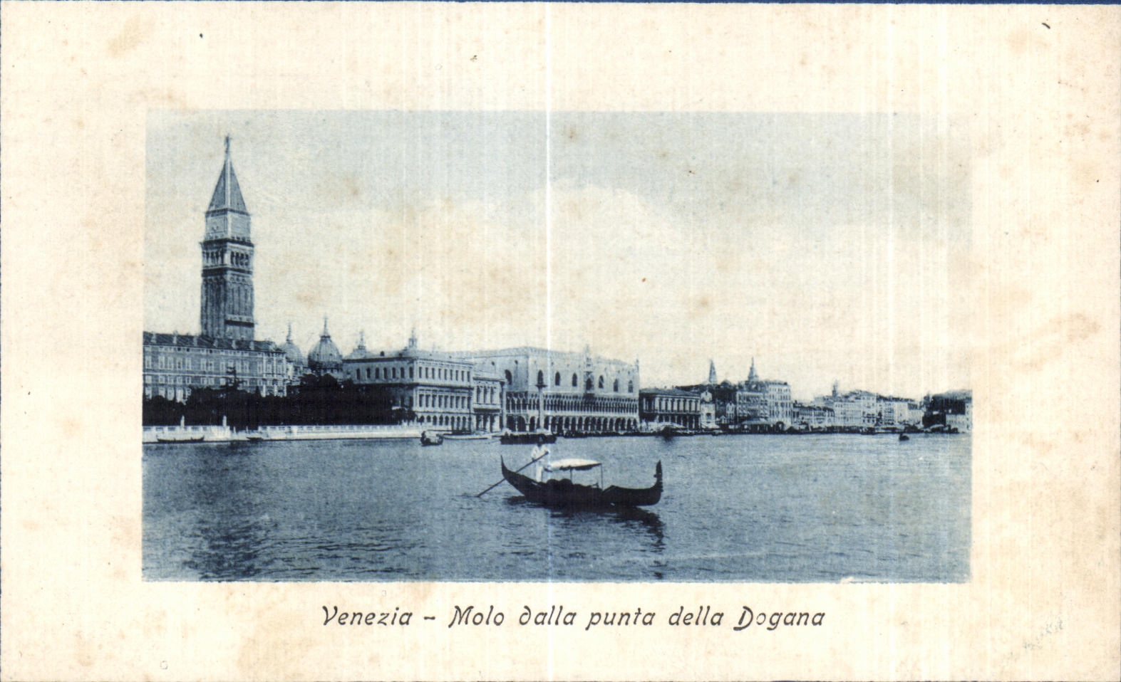 CPA Venezia Molo Dalla Punta della Dogana