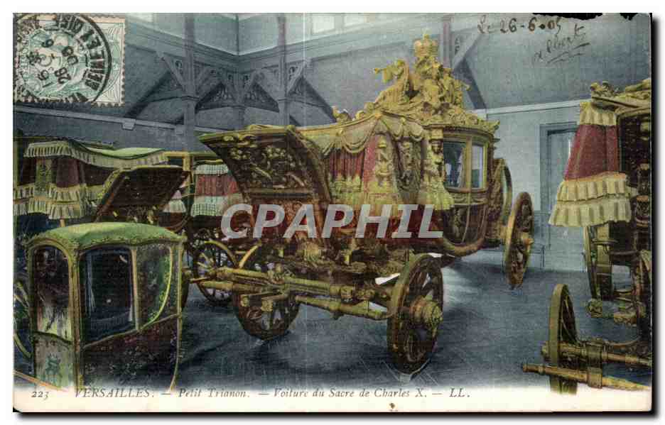 Versailles — Petit Trianon — Foire du Sacre de Charles X — LL.