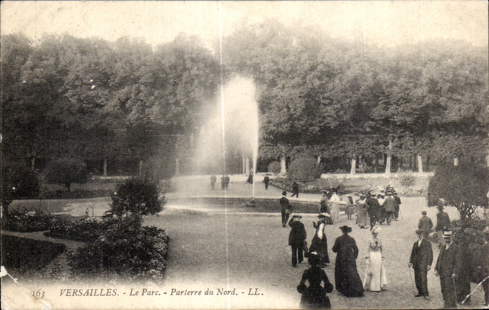 CPA Versailles Le Parc Parterre du Nord