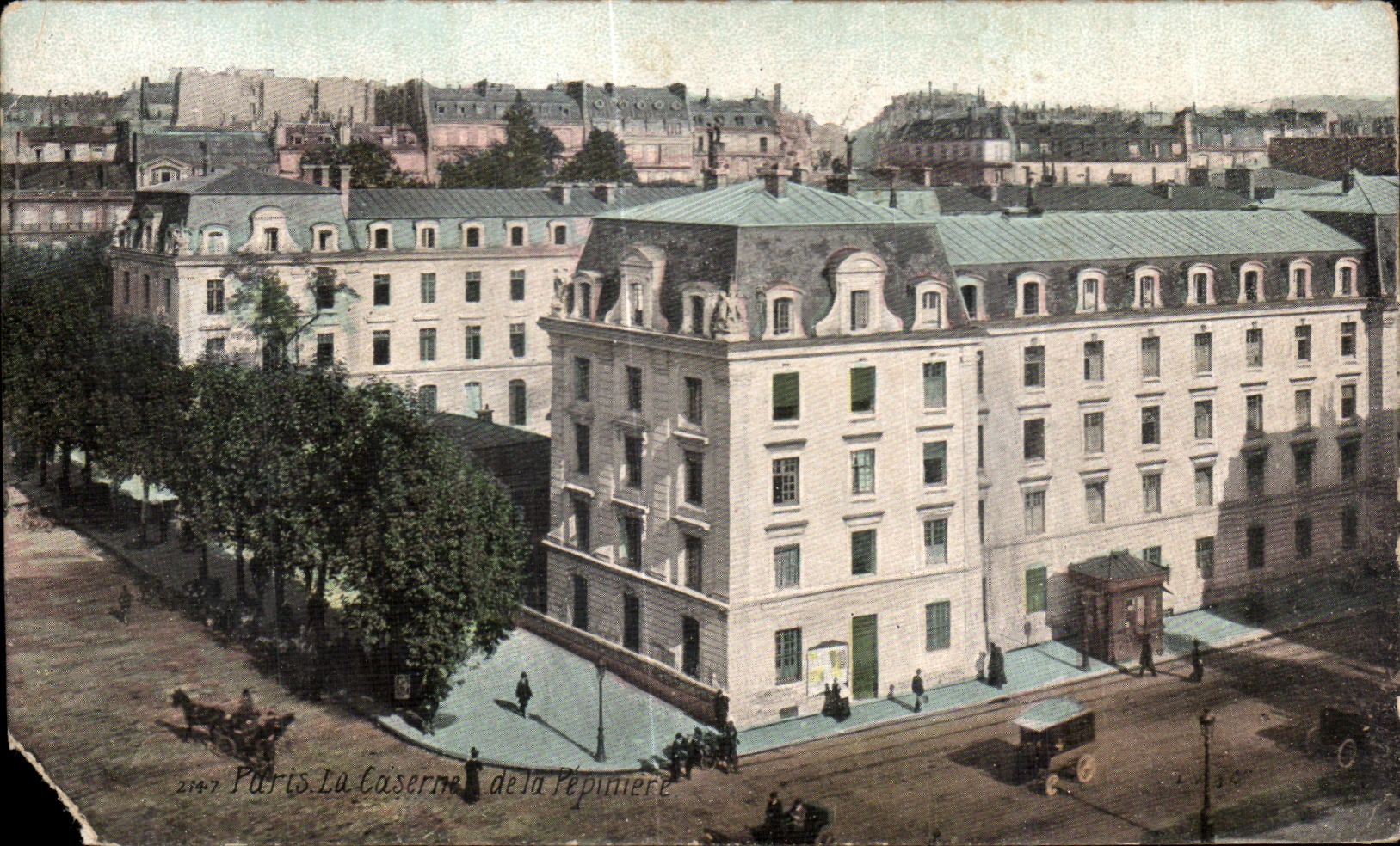 Paris - Die Caserne de la Pépinière — Verlag A. Jourdan, n° 21947
