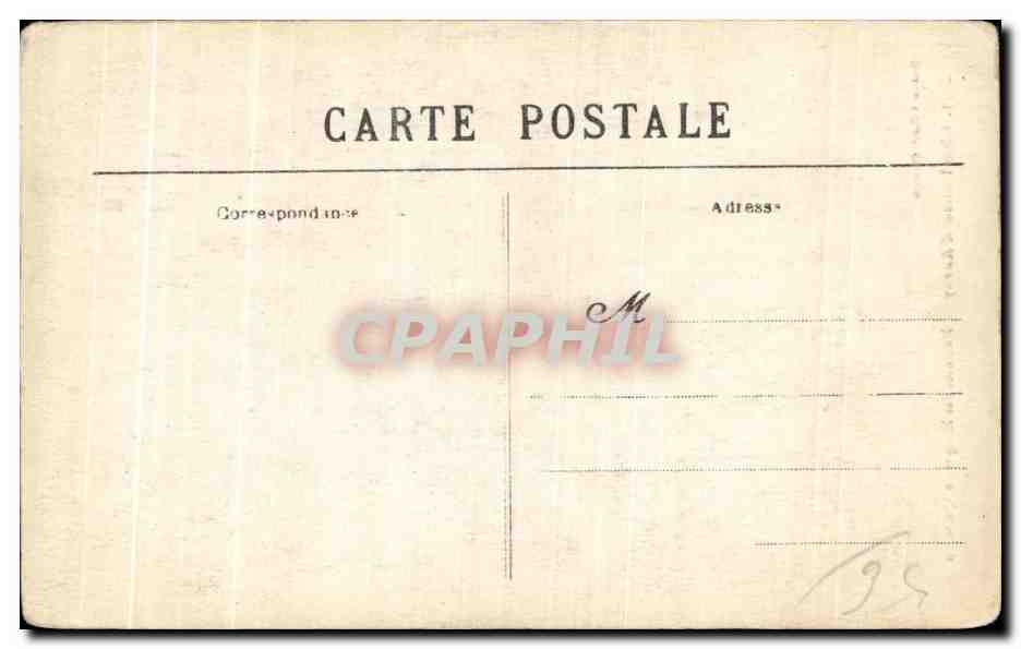 CPA Chartreuse d Auray Mausolee des Martyrs de Quiberon — Back