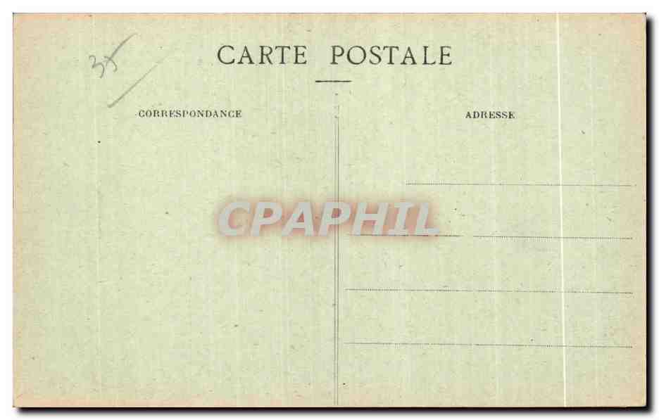 Saint-Malo - Il Grand Bé nel 1848 all'epoca delle Esequie di Châteaubriand - G.F. — Verso