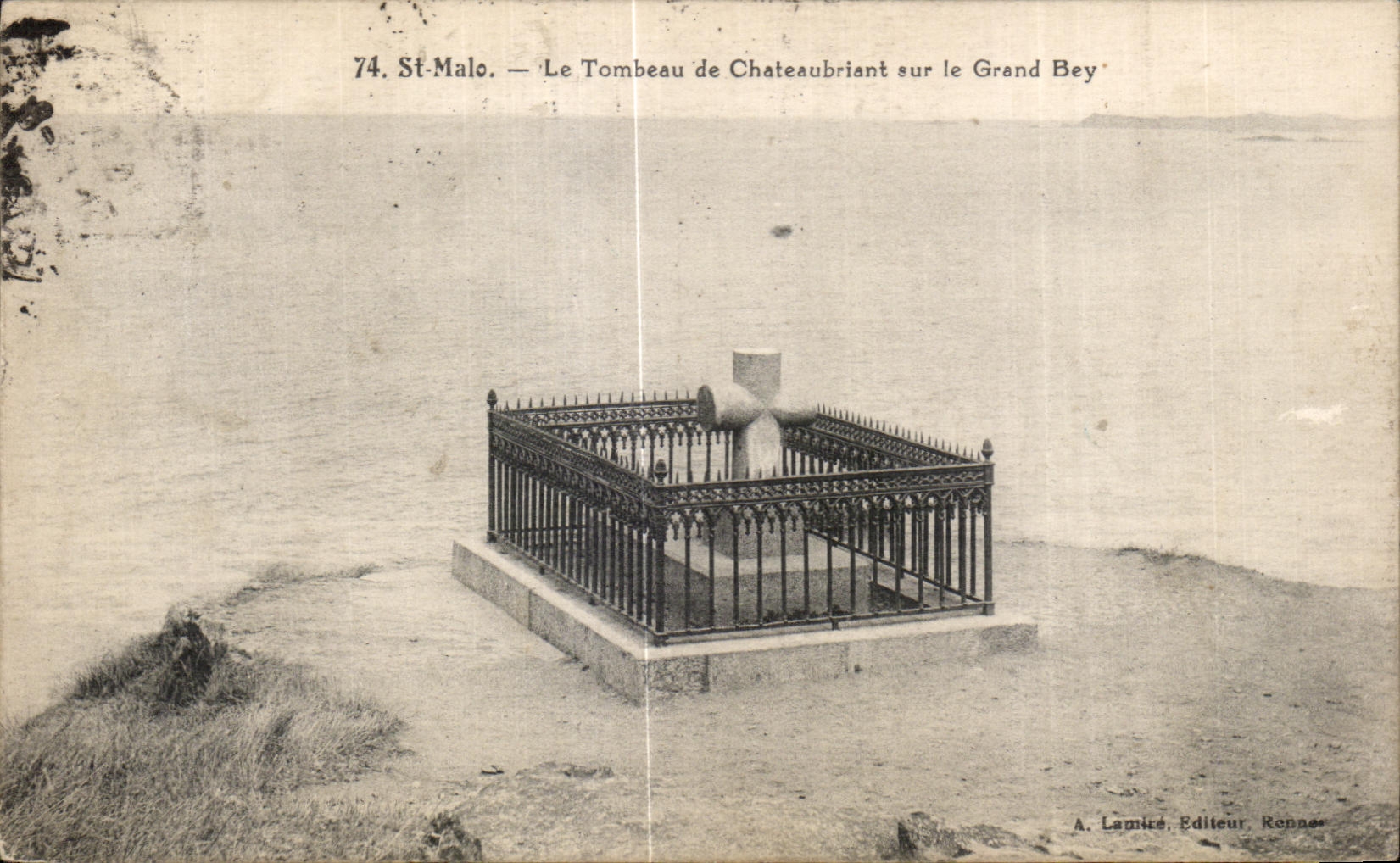 St-Malo — Il Tombino di Chateaubriant sul Grand Bey — A. Lamite, Editore, Ropner