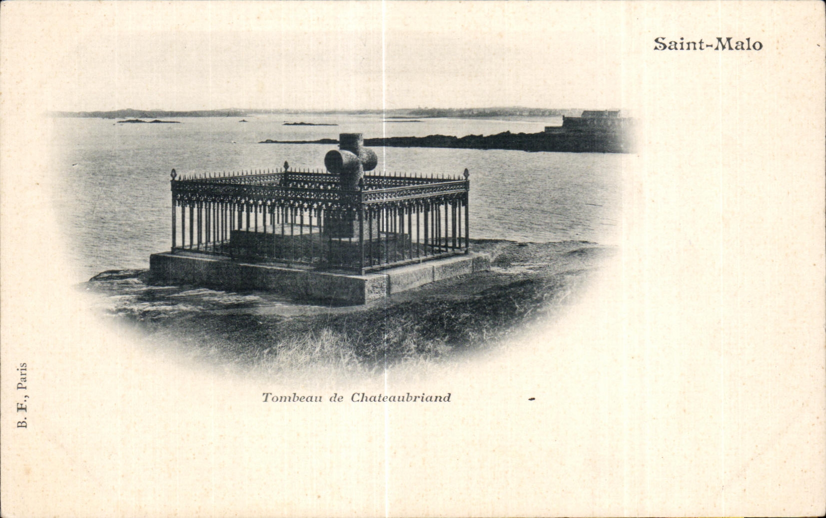 Grab von Chateaubriand — Saint-Malo — B. E., Paris